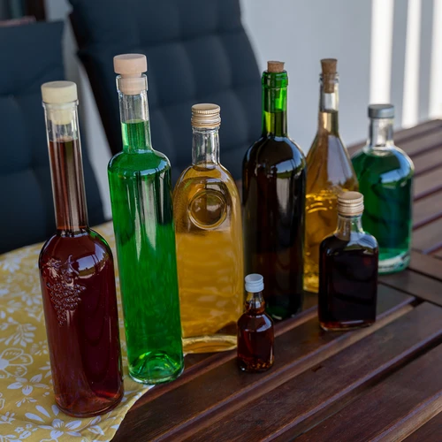 Μπουκάλι για λικέρ φλασκί με βιδωτό πώμα 200 ml 10 τεμ - 11