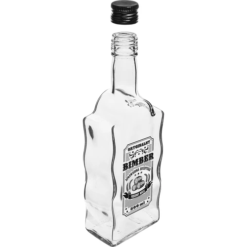 Μπουκάλι Klasztorna 500 ml με καπάκι, τύπωμα «Bimber», 1 τεμ. - 4