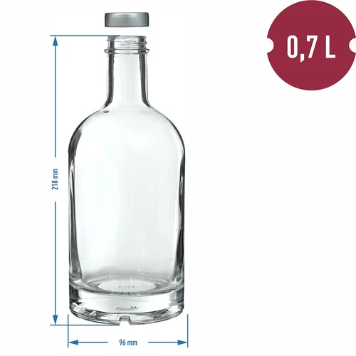Μπουκάλι Miss Barku 700 ml με βιδωτό καπάκι, 1 τεμ. - 5