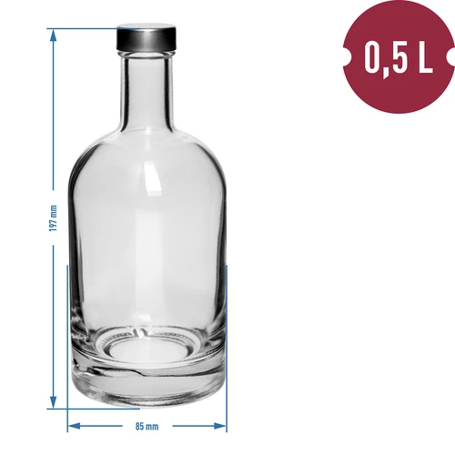 Μπουκάλι Miss Barku 500 ml με καπάκι, 1 τεμ. - 2