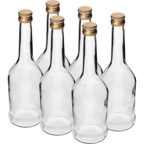 Μπουκάλι Napoleon 500 ml με βιδωτό καπάκι fi28, 6 τεμ.
