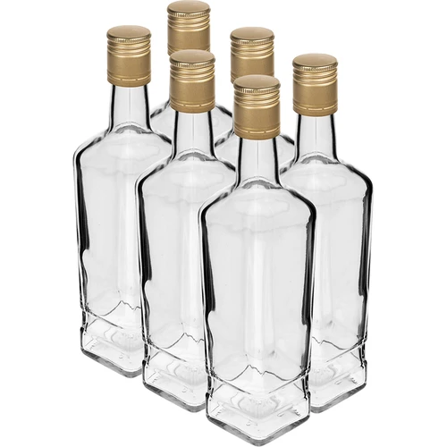 Μπουκάλι Pryncypalna 500 ml με βιδωτό καπάκι, 6 τεμ.