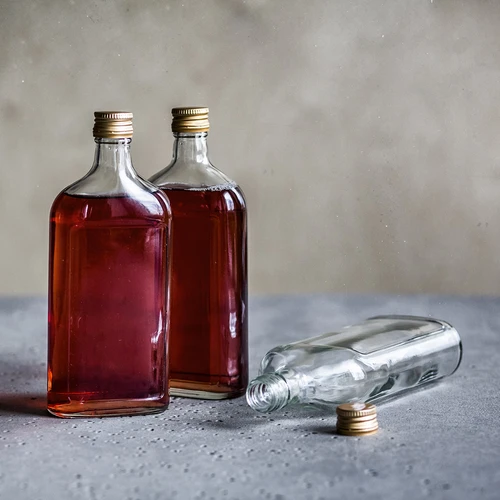 Μπουκάλι τύπου φλασκί 500 ml με βιδωτό πώμα, 6 τεμ. - 12