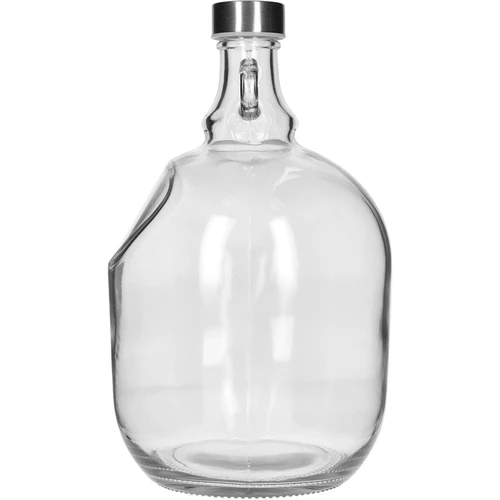 Νταμιτζάνα Dama 3 L, με μεταλλικό βιδωτό καπάκι fi 43 mm και χερούλι - 2
