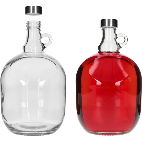 Νταμιτζάνα Dama 3 L, με μεταλλικό βιδωτό καπάκι fi 43 mm και χερούλι - 3