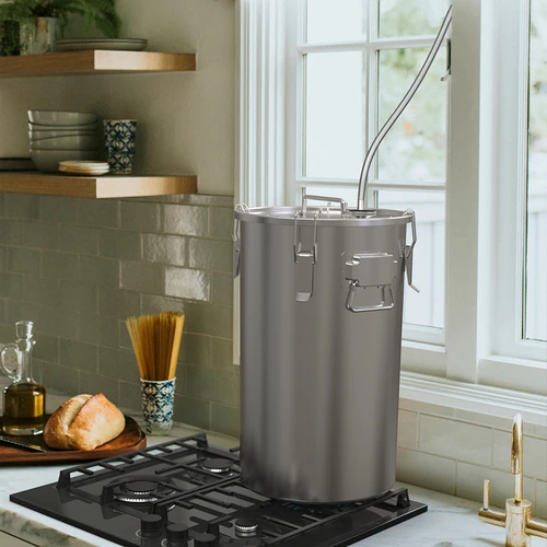 Οικιακό καπνιστήρι σε κατσαρόλα, 35 L, για εστία αερίου - 9