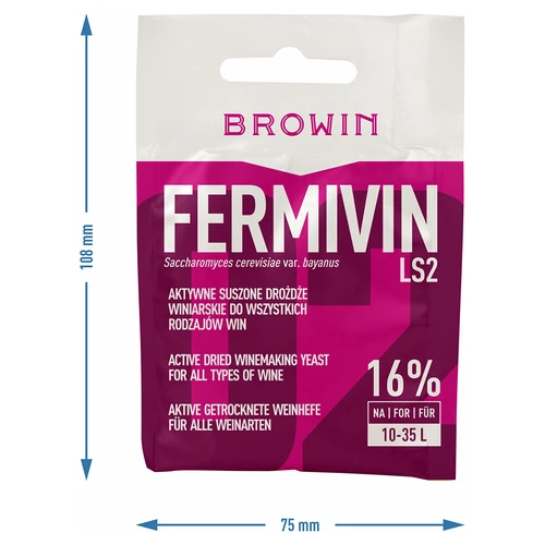Οινικές ζύμες Fermivin LS2, 7 g - 3