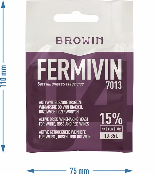 Οινολογικές ζύμες Fermivin 7013, 7 g - 3