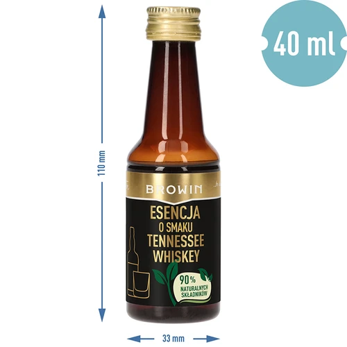Εσάνς με γεύση Tennessee Whiskey για 4 L - 40 ml - 8