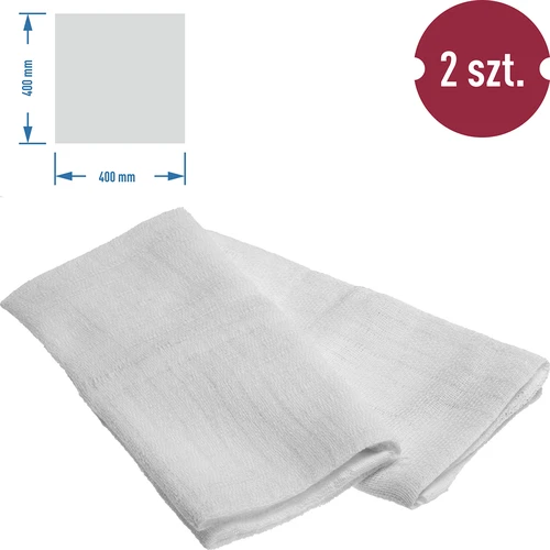 Πανί τυροκομίας από μουσελίνα - 40x40 cm, 2 τεμ. - 2