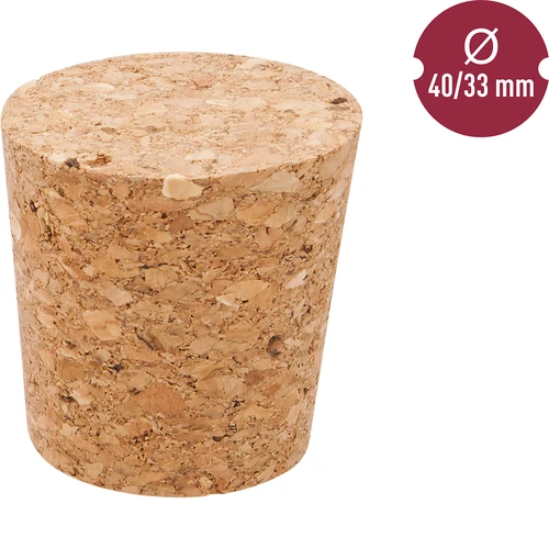Πώμα από φελλό 40/33 mm - 2