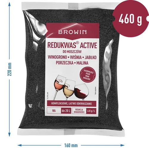 Redukwas® Active για μούστους - ρυθμιστής οξύτητας, 460 g - 7