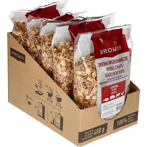 Ροκανίδια για κάπνισμα/γκριλ, κερασιά, 450 g, κλ. 10 - 2