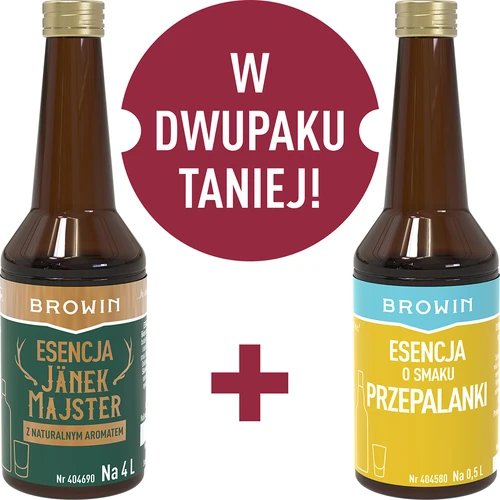 Σετ αρωματικών ουσιών Jänek Majster 40 ml + Przepalanka 40 ml - 3
