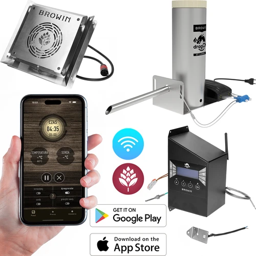 Σετ dragON για καπνιστήριο - μονάδες IQ με Wi‑Fi και γεννήτρια καπνού JET 1 LONG