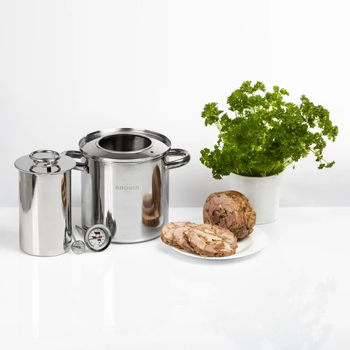 Σετ με υδρομανδύα – συσκευή ζαμπόν 1,5 kg + κατσαρόλα - 19