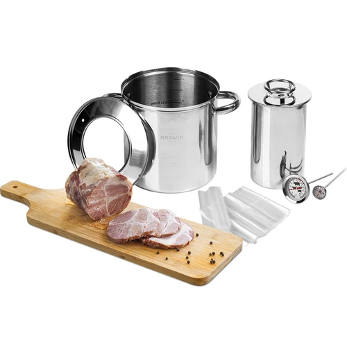 Σετ με υδρομανδύα – συσκευή ζαμπόν 1,5 kg + κατσαρόλα - 17