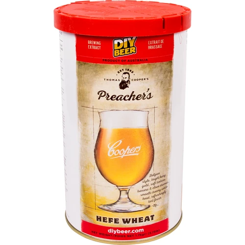 Σετ ζυθοποίησης Coopers Preacher's Hefe Wheat  - 1 