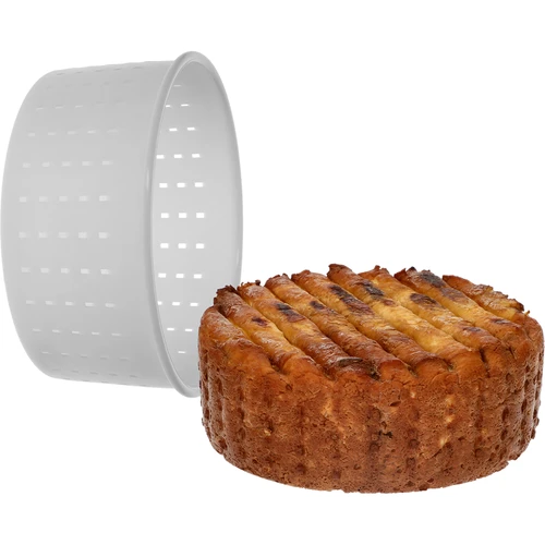 Στρογγυλό καλούπι τυροκόμησης Ø15 x 7cm για 1200 g - 5
