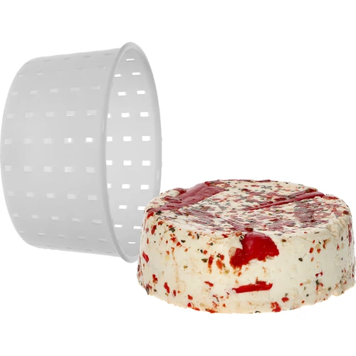 Στρογγυλό καλούπι τυροκομίας Ø 13 x 7 cm για 800 g - 5