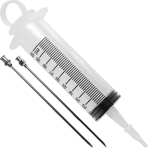 Σύριγγα έγχυσης 100 ml + 2 βελόνες