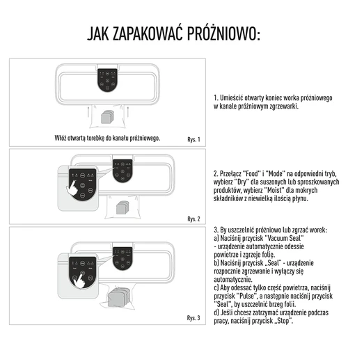 Συσκευαστής κενού - Premium LED - 10