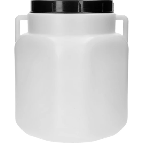 Τετράγωνο βαρέλι 20 L, λευκό, με χειρολαβές, Sterk - 2