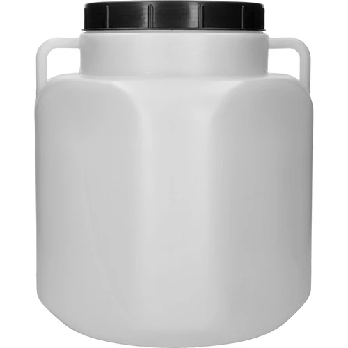 Τετράγωνο βαρέλι 40 L, λευκό, με χειρολαβές, Sterk - 2