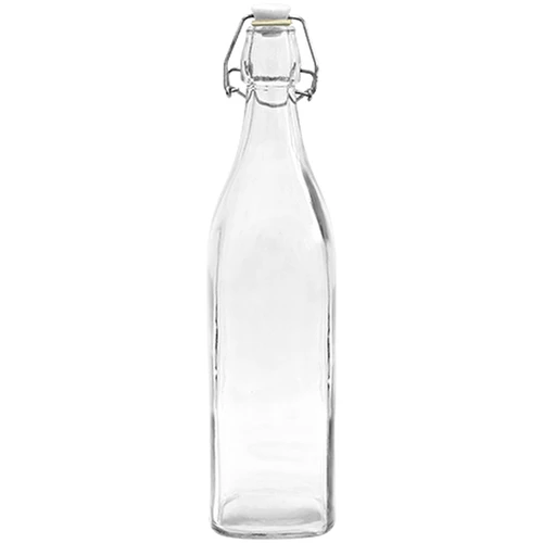 Τετράγωνο μπουκάλι με ερμητικό κλείσιμο 0,5 L