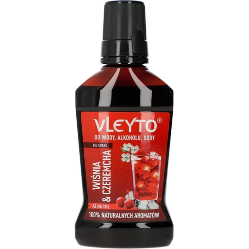 VLEYTO Κεράσι & Αγριοκερασιά – εσάνς γεύσης με φυσικά αρώματα, 250 ml