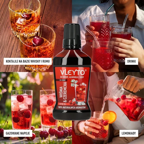 VLEYTO Κεράσι & Αγριοκερασιά – εσάνς γεύσης με φυσικά αρώματα, 250 ml - 7