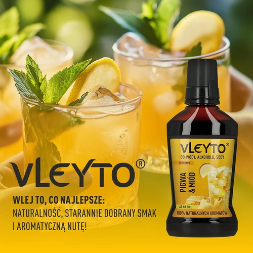 VLEYTO Κυδώνι & Μέλι – γευστική εσάνς με φυσικά αρώματα, 250 ml - 6