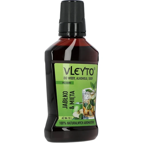 VLEYTO Μέντα & Μήλο – γευστική εσάνς με φυσικά αρώματα, 250 ml - 3