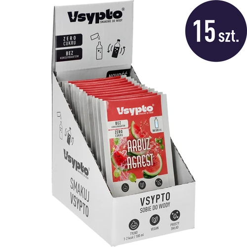 VSYPTO γεύση Καρπούζι-Φραγκοστάφυλο, 3g - 10
