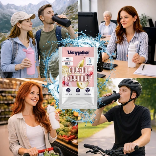 VSYPTO με γεύση Αχλάδι & Κράνμπερι, 3 g - 8