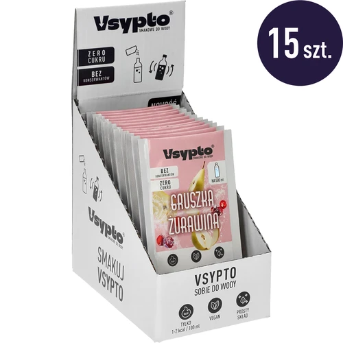 VSYPTO με γεύση Αχλάδι & Κράνμπερι, 3 g - 10