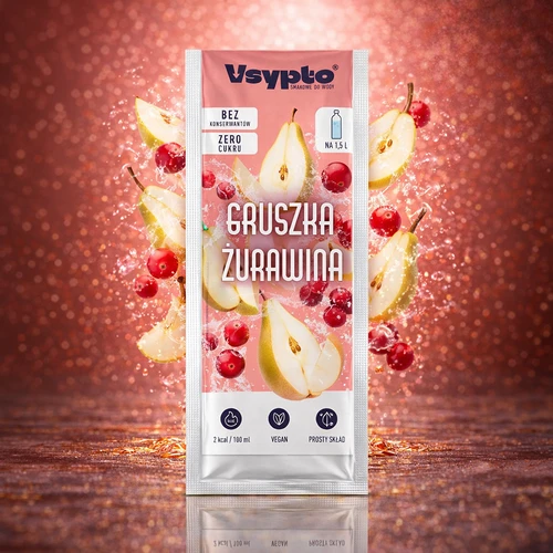 VSYPTO με γεύση αχλάδι-κράνμπερι, 9g - 5