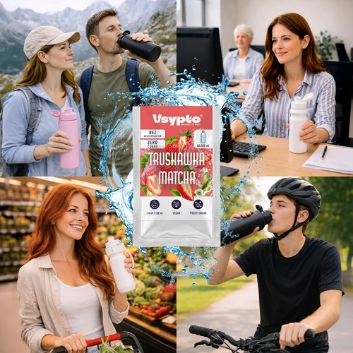 VSYPTO με γεύση Φράουλα Matcha, 3g - 8