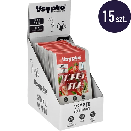 VSYPTO με γεύση Φράουλα Matcha, 3g - 10