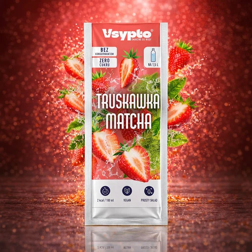 VSYPTO με γεύση Φράουλα Matcha, 9 g - 5