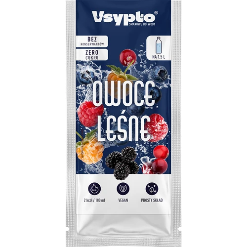 VSYPTO με γεύση φρούτα του δάσους, 9 g - 2