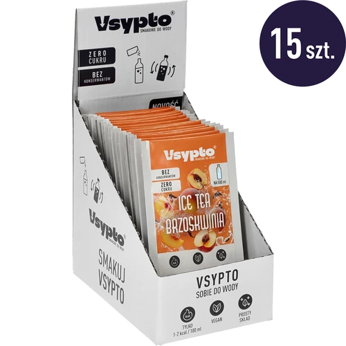 VSYPTO με γεύση Ice Tea Ροδάκινο, 3g - 10