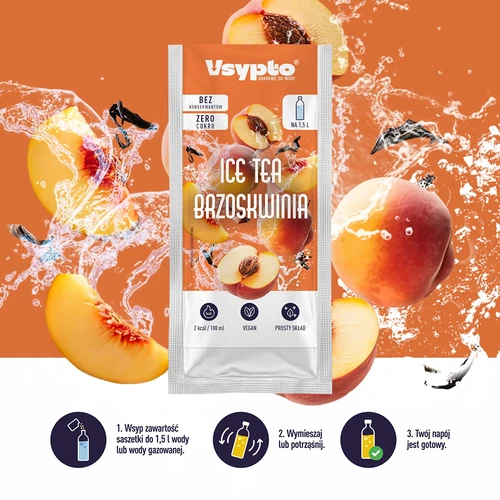 VSYPTO με γεύση Ice Tea Ροδάκινο, 9g - 6