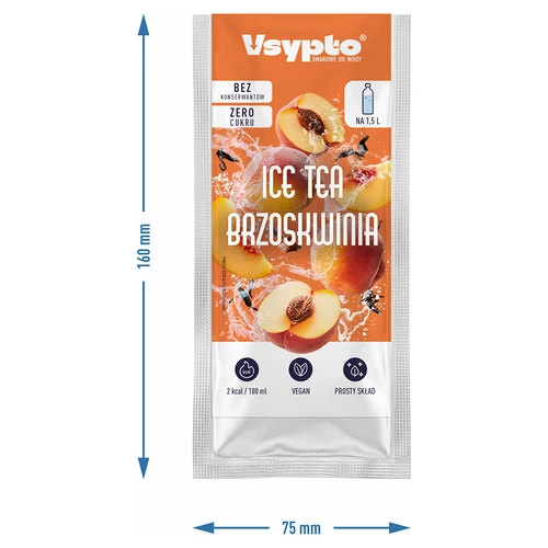 VSYPTO με γεύση Ice Tea Ροδάκινο, 9g - 4