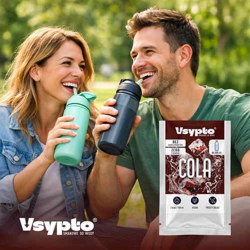 Vsypto με γεύση κόλα - αρωματική σκόνη για νερό, 3 g - 7