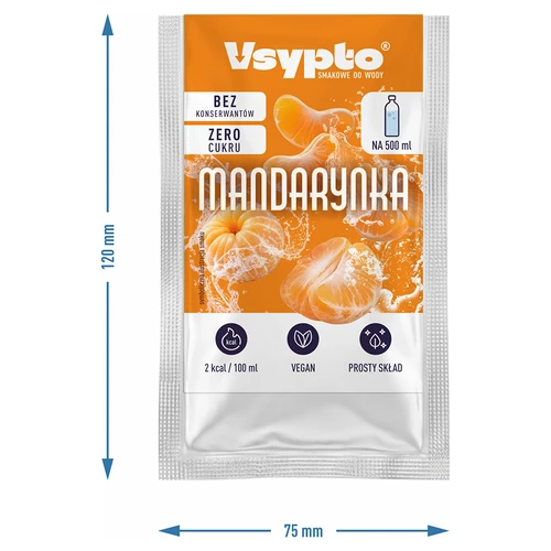 VSYPTO με γεύση μανταρινιού, 3g - 4