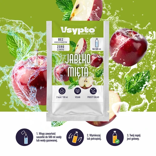 VSYPTO με γεύση Μήλο-Μέντα, 3 g - 6