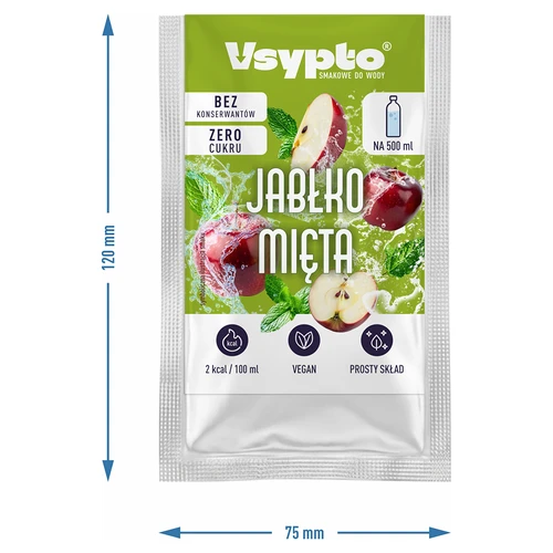 VSYPTO με γεύση Μήλο-Μέντα, 3 g - 4