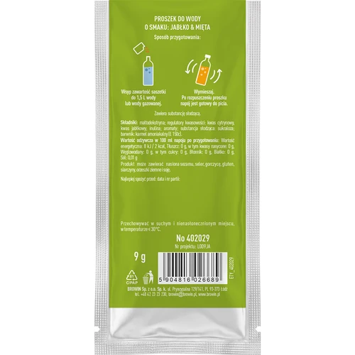 VSYPTO με γεύση Μήλο-Μέντα, 9g - 3