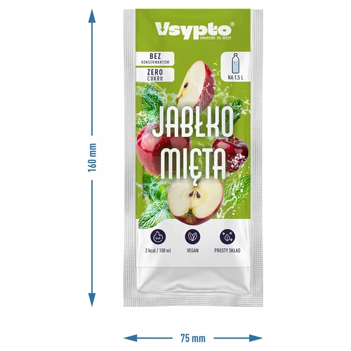 VSYPTO με γεύση Μήλο-Μέντα, 9g - 4
